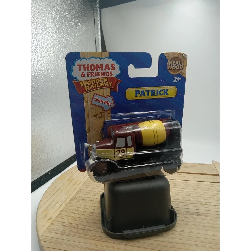 Patrick Cement Truck for the Thomas Wooden Railway System New Wear‎ On Cardboard